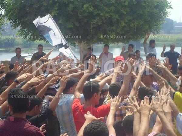 مسيرة بـ”كفرالزيات” في “الغربية” أمام مقر أمن الدولة