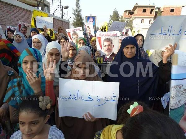 مسيرة حاشدة بفاقوس نصرة لغزة في أسبوع”المقاومة أمل الأمة”