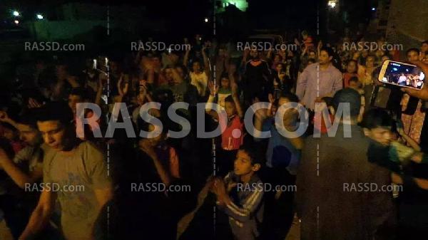 صور | مسيرة تضامنية مع “غزة” بحوش عيسى في البحيرة