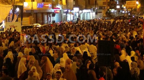 استمرار المسيرات الرافضة للانقلاب بالمنصورة