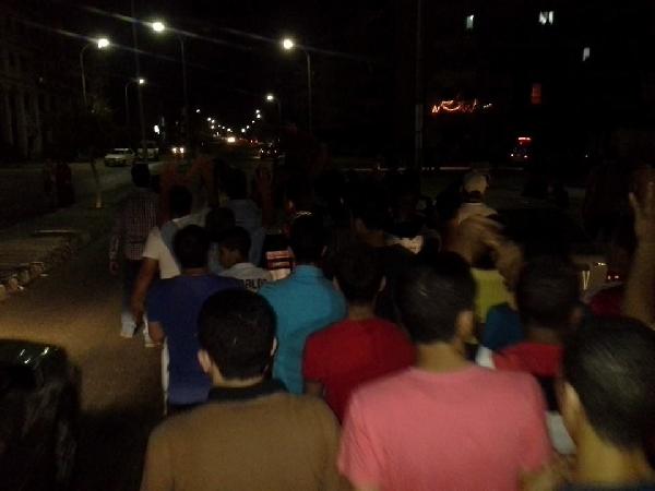 تظاهرة في دمياط تنديدًا بالانتهاكات بحق المعتقلين