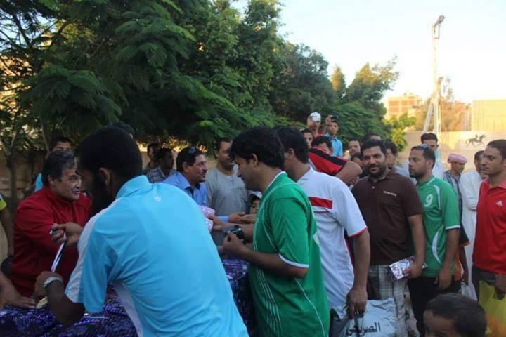 فائزوا دورة مطروح الرياضية يهدون الكأس لـ”مرسي”