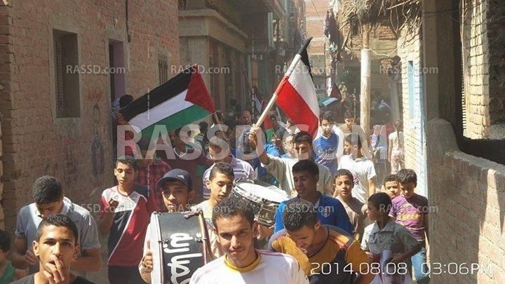 مسيرة في”الإبراهيمية” بالشرقية لـ”طلاب ضد الانقلاب”