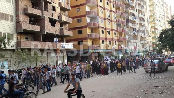 صور | مسيرة حاشدة تجوب  منطقتي “فيصل” و”الهرم” بـ”الجيزة”