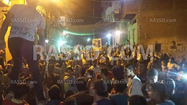 مسيرة حاشدة في مسقط رأس “مرسي” بـ”الشرقية”