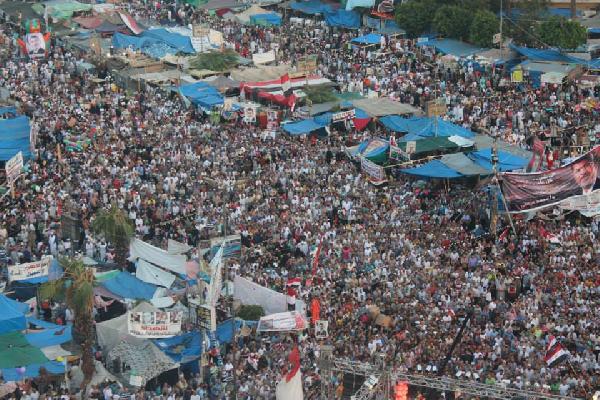 “درع سيناء” ترفض فض اعتصام رابعة بالقوة