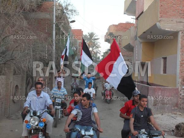 مسيرة بالدرجات البخارية تجوب 11 قرية بـ”الفيوم”