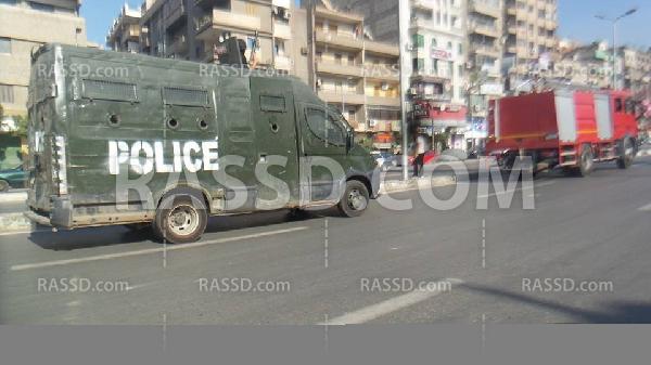 صور | تعزيزات أمنية في “طنطا” بذكرى الفض