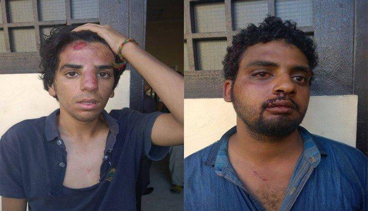 صور | الاعتداء على صحفيي الشروق والبديل من قبل الأمن