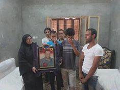 أولتراس “طلاب الحرية” يقومون بزيارة أهالي الشهداء بسنورس