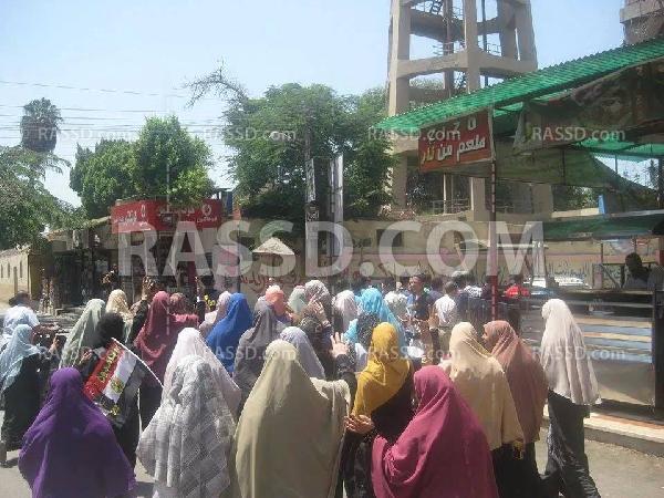 مسيرة مطالبة بالقصاص تجوب شوارع “بني سويف”