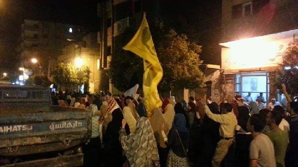 مسيرة داعمة للشعب الفلسطيني في “بني سويف”