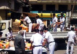 حملة لإزالة الإشغالات في باكوس بالإسكندرية