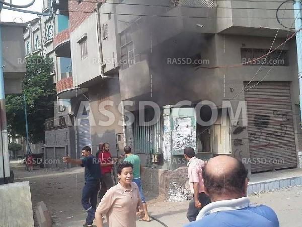 انفجار محول كهربائى بالدقهلية نتيجة ارتفاع الأحمال