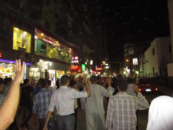 تظاهرة بـ”الفيوم” تنيدًا بالأوضاع الاقتصادية