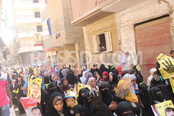 صور | مسيرة  حاشدة في “الوراق” بالجيزة