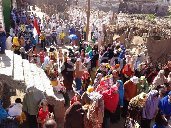 مسيرة بـ”الميمون” وأخرى بـ”أشمنت” في بني سويف