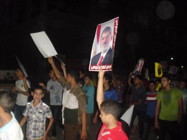 مسيرتان في “بلبيس” و”دريب نجم” بالشرقية