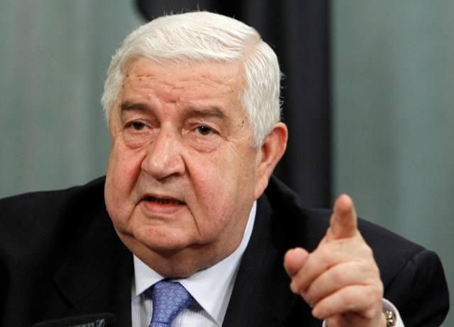 المعلم:دمشق مستعدة للتعامل مع المجتمع الدولي ضد الإرهاب