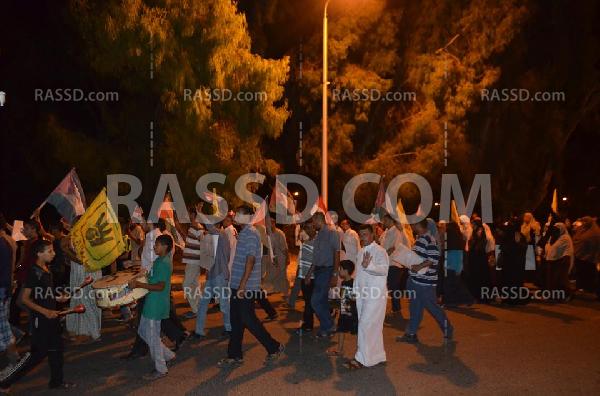 صور | أهالي “برج العرب” ينددون بالانقلاب وجرائم الاحتلال