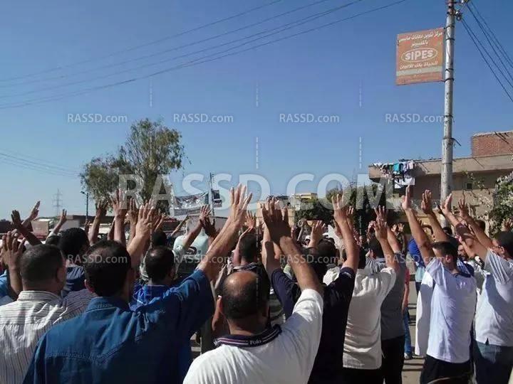 تظاهرة لـ”عفاريت أبو حمص” بالبحيرة