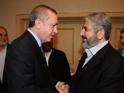 “أردوغان” يتلقى اتصالاً هاتفيًا من “مشعل”