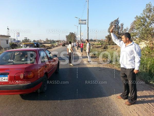 مسيرة بالدرجات البخارية في”الدقهلية”