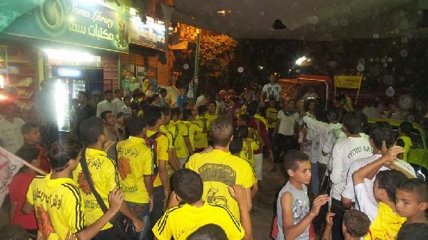 “تحالف دعم الشرعية” و “ألتراس ربعاوي” يتظاهران في الجيزة