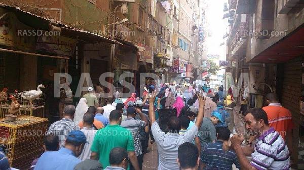 مسيرة بالمعادى تنديدا بتردي الأوضاع الاقتصادية