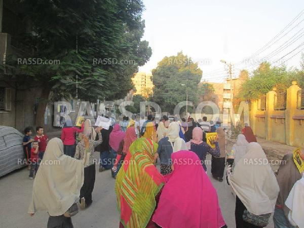 فعاليات مناهضة للانقلاب في “بني سويف”