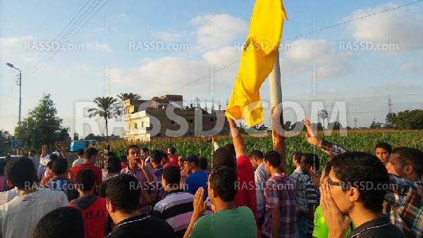 مسيرة حاشدة في مدينة “دسوق” بكفر الشيخ