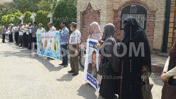 صور |  وقفة أمام “هيئة التدريس” بجامعة المنصورة