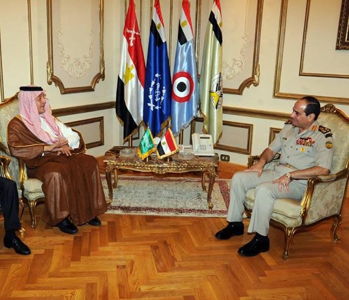 السيسي لـ”الفيصل”:نعتز بالجهود السعودية الداعمة لمصر