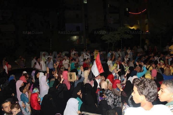 أهالي العبور وحركة أحرار معًا ضد الانقلاب