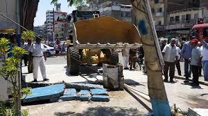 حملة لإزالة الإشغالات بالقناطر الخيرية