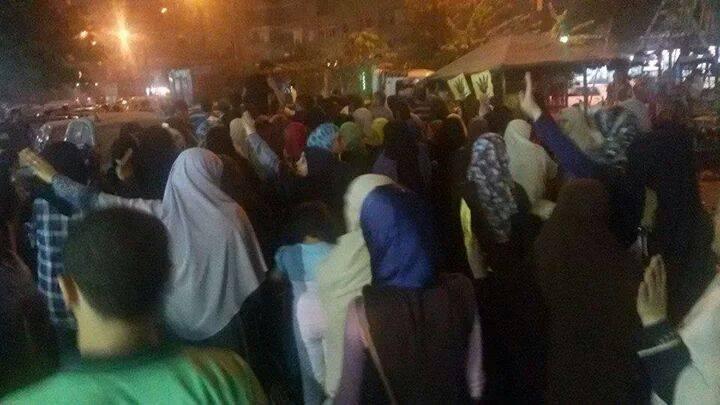 مسيرة في “شبرا الخيمة” تنديدًا بالأوضاع الاقتصادية