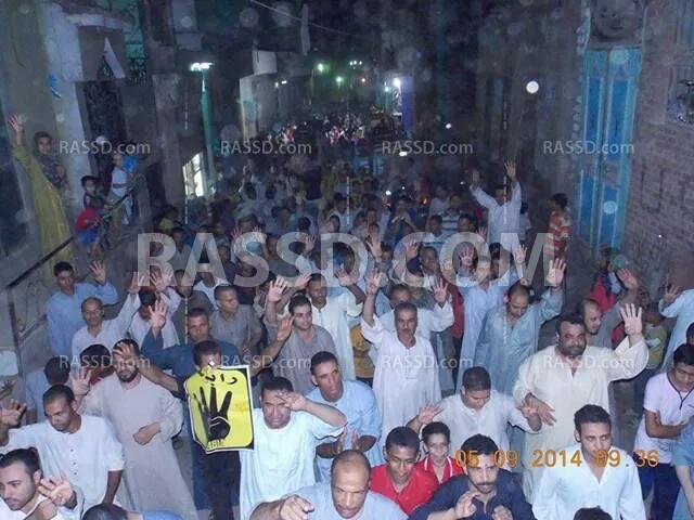 مسيرة لأهالي المنصورية بالجيزة تنديدًا بانقطاع الكهرباء