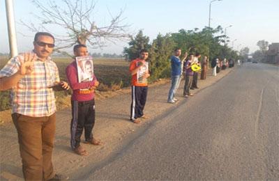 كفر الشيخ تنتفض تنديدا بالانقلاب في أسبوع ” “ثورة حتى النصر”