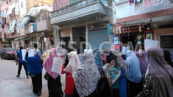 تظاهرة نسائية بمنطقة “العصافرة” بالإسكندرية