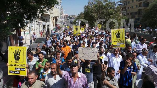 مسيرات حاشدة في جمعة مليونية ” الشعب يحمي ثورتة ” بالفيوم