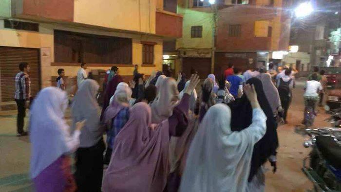 مسيرة للتنديد بانقطاع الكهرباء في “أسيوط”