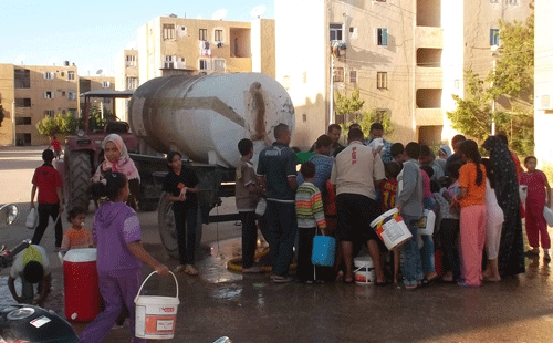 قطع المياه عن الجيزة عيب فني أم عقاب جماعي؟