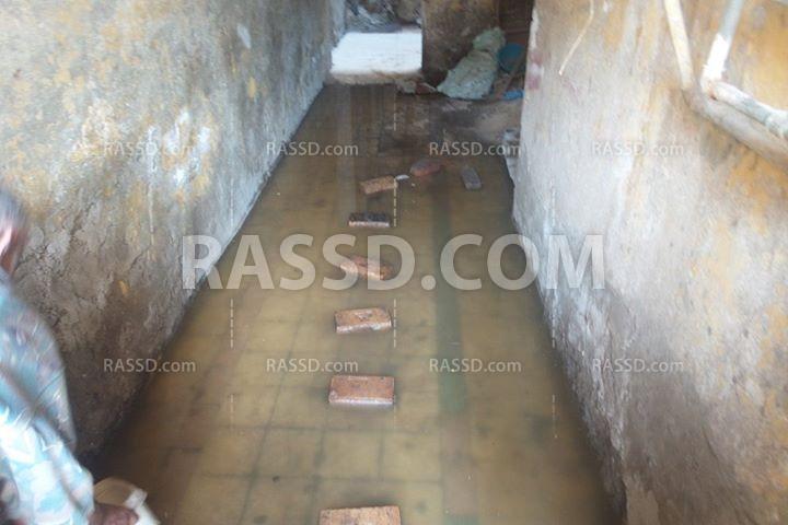 صور | مياه الصرف الصحي تغرق منطقة السبع بنات بالمحلة الكبرى