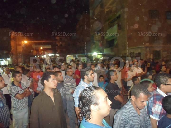 وقفة احتجاجية للتحالف الوطني لرفض الانقلاب بالبدرشين