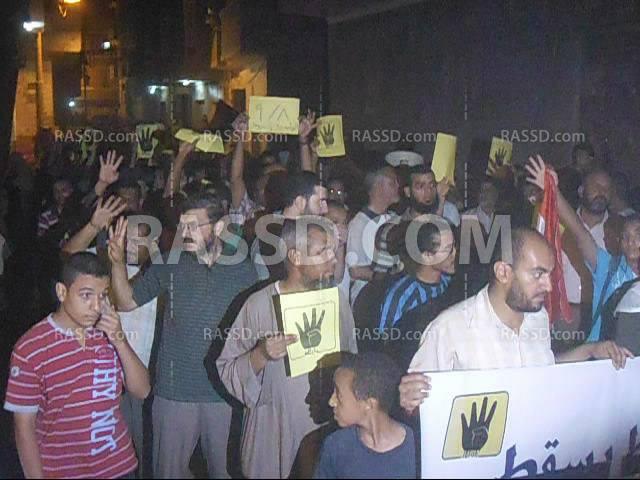 تظاهرات مسائية بأسيوط لرفض الانقلاب العسكري