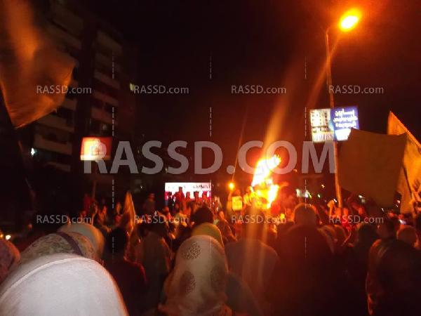 مسيرة حاشدة لرافضي الانقلاب بمدينة نصر