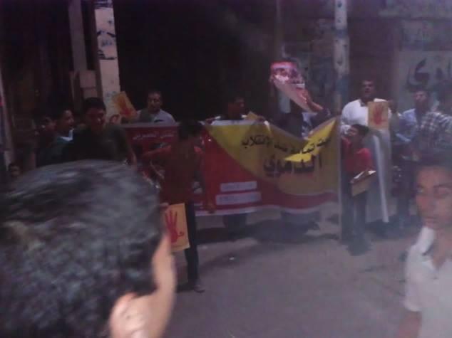 وقفات احتجاجية بقري الدقهلية