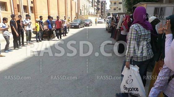 وقفة لشباب وطلاب ضد الانقلاب بالفيوم تزامنا مع “انتفاضة الغلابة”