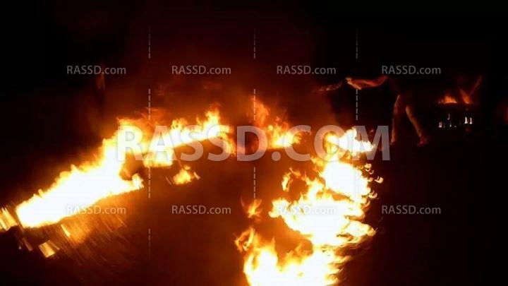 مجهولون يواصلون قطع الطرق ببعض المحافظات