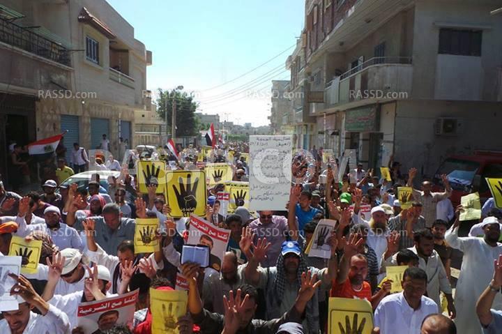 بئر العبد تحت القصف